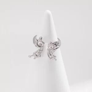 Fashion Forward Butterfly S925 Silver Ring