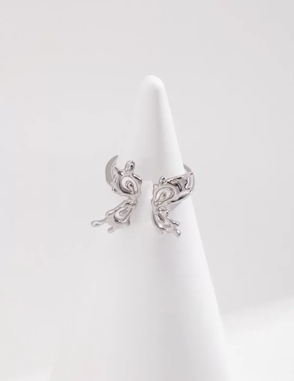 Fashion Forward Butterfly S925 Silver Ring