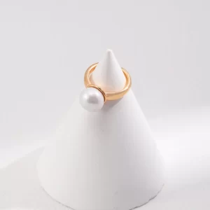 S925 silver pearl ring with original design